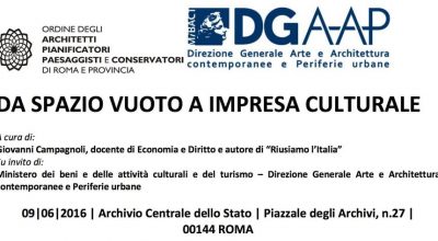 Da spazio vuoto a impresa culturale