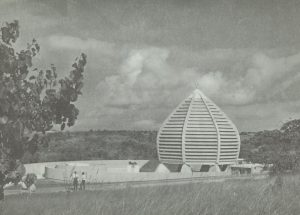 Pasquale Fazio, Moschea per la University of East Africa, Dar es Salaam, Tanzania (1964-70), progetto per la società internazionale di progettazione Interplan