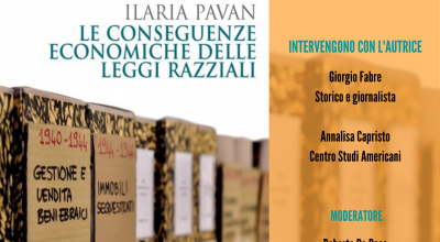 Conversazioni con gli autori: Ilaria Pavan presenta Le conseguenze economiche delle leggi razziali, Edizioni Il Mulino, 2022