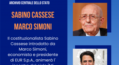 Incontro-dialogo Sabino Cassese & Marco Simoni