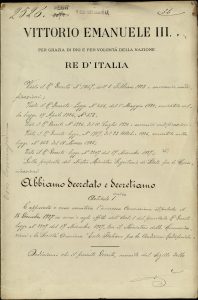 Regio decreto 29 novembre 1927 n. 2526 