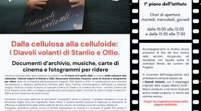 Dalla cellulosa alla celluloide:  I Diavoli volanti di Stanlio e Ollio.
