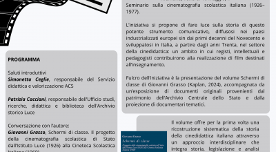 Seminario sulla cinematografia scolastica italiana (1926-1977)