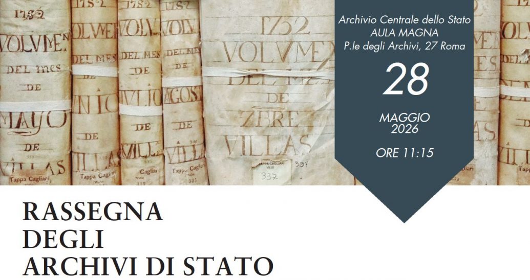 Presentazione in ACS della nuova edizione della Rassegna degli Archivi di Stato